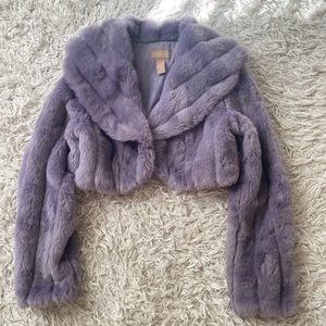 F21 Faux Fur Womens Coat